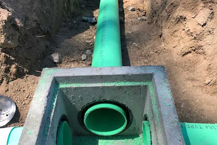 Construction crew underground utility installation california 5 Construction crew underground utility installation california 5