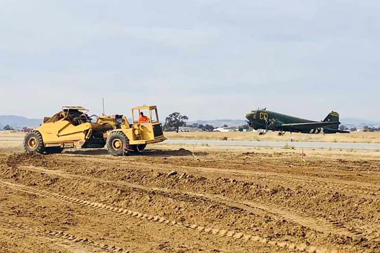 Wilber Construction Earthworking in Paso Robles California and airport Wilber Construction Earthworking in Paso Robles California and airport