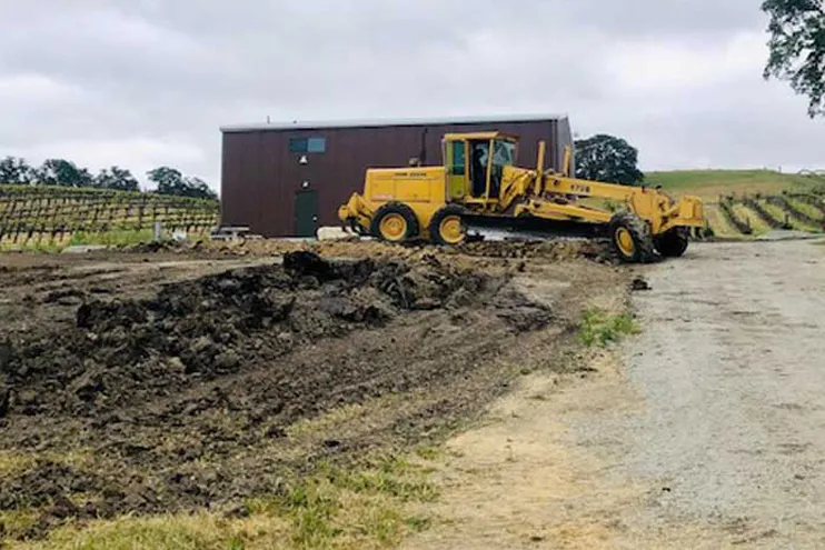 Wilber Construction Earthworking in Paso Robles California vinyard 3 Wilber Construction Earthworking in Paso Robles California vinyard 3