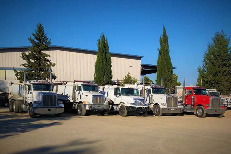 Wilber Construction Warehouse and Truck Fleet in California Wilber Construction Warehouse and Truck Fleet in California